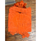 Vintage 1930s Halloween JOL Pumpkin Jack o'Lantern Paper Cutout Border C.A. Reed