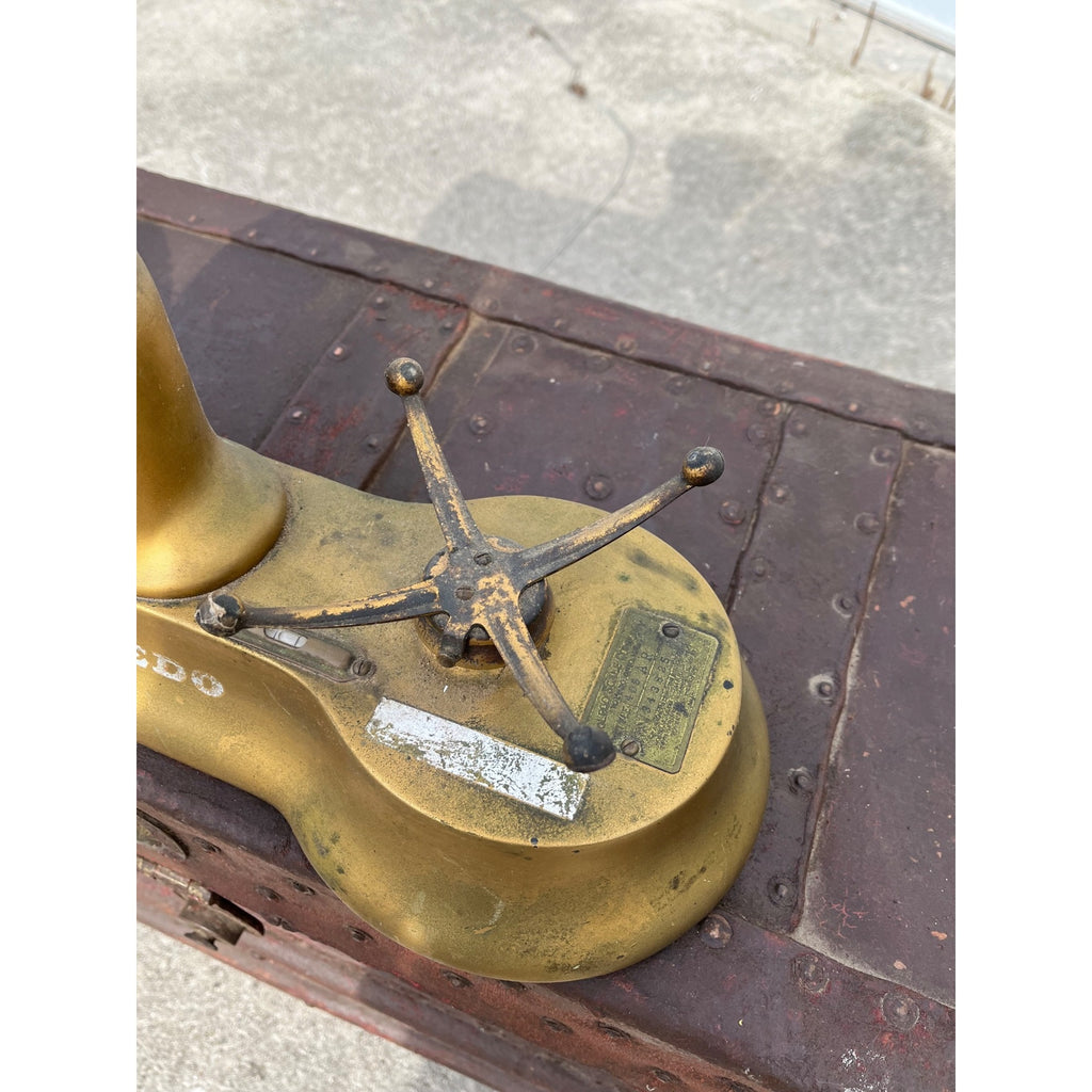 Antique Toldeo 3lb Candy Scale General Store Model 405AR w/ Scoop