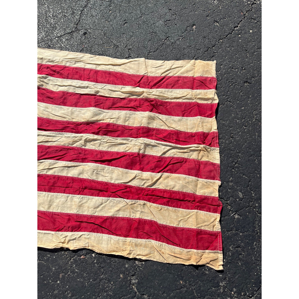 Vintage c1950s Bennington 1776 United States, American Flag 33” x 56” Patriotic