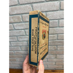 Vintage 1920s Fruit of the Loom Bias Fold Tape EMPTY Store Display Box