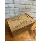 Original CF Orvis Manchester Embossed Glass Minnow Trap In Original Box