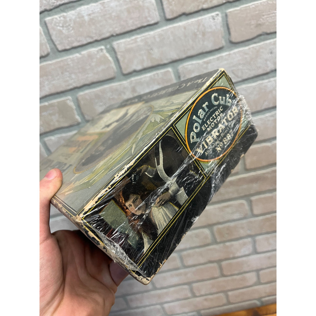 Vintage A.C. Gilbert 1920s Polar Cub Massager Electric - Box Graphics!