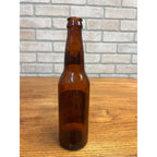 Vintage Heidel-Brau Beer Bottle W/ Label Sioux City Brewing Co. Iowa 12oz Amber