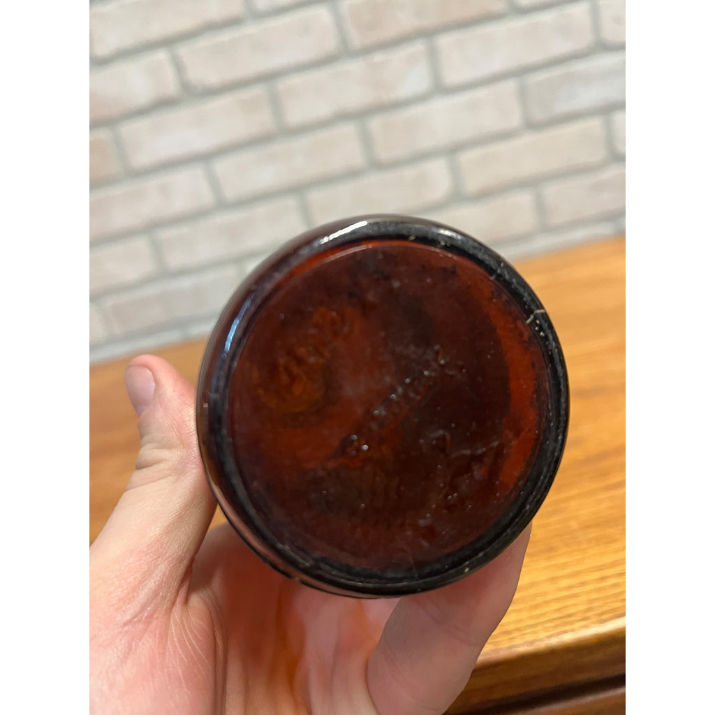 Vintage Heidel-Brau Beer Bottle W/ Label Sioux City Brewing Co. Iowa 12oz Amber