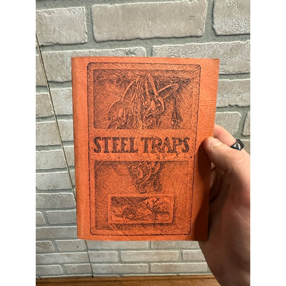 Vintage 1930s "Steel Traps" Book by A.R. Harding Hunting Trapping