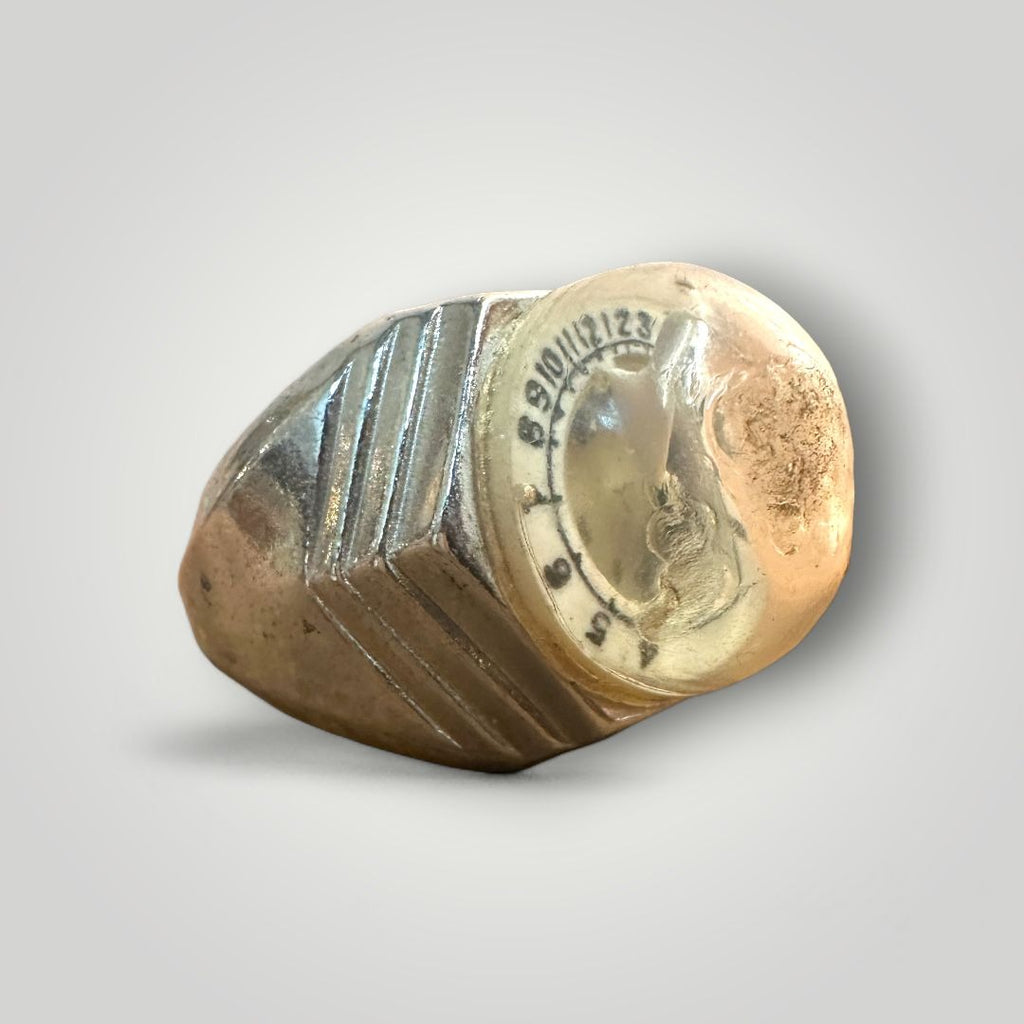 SCARCE RARE "FIREBALL TWIGG EXPLORER'S RING"   1948 POST CEREAL RAIDO PREMIUM PRIZE