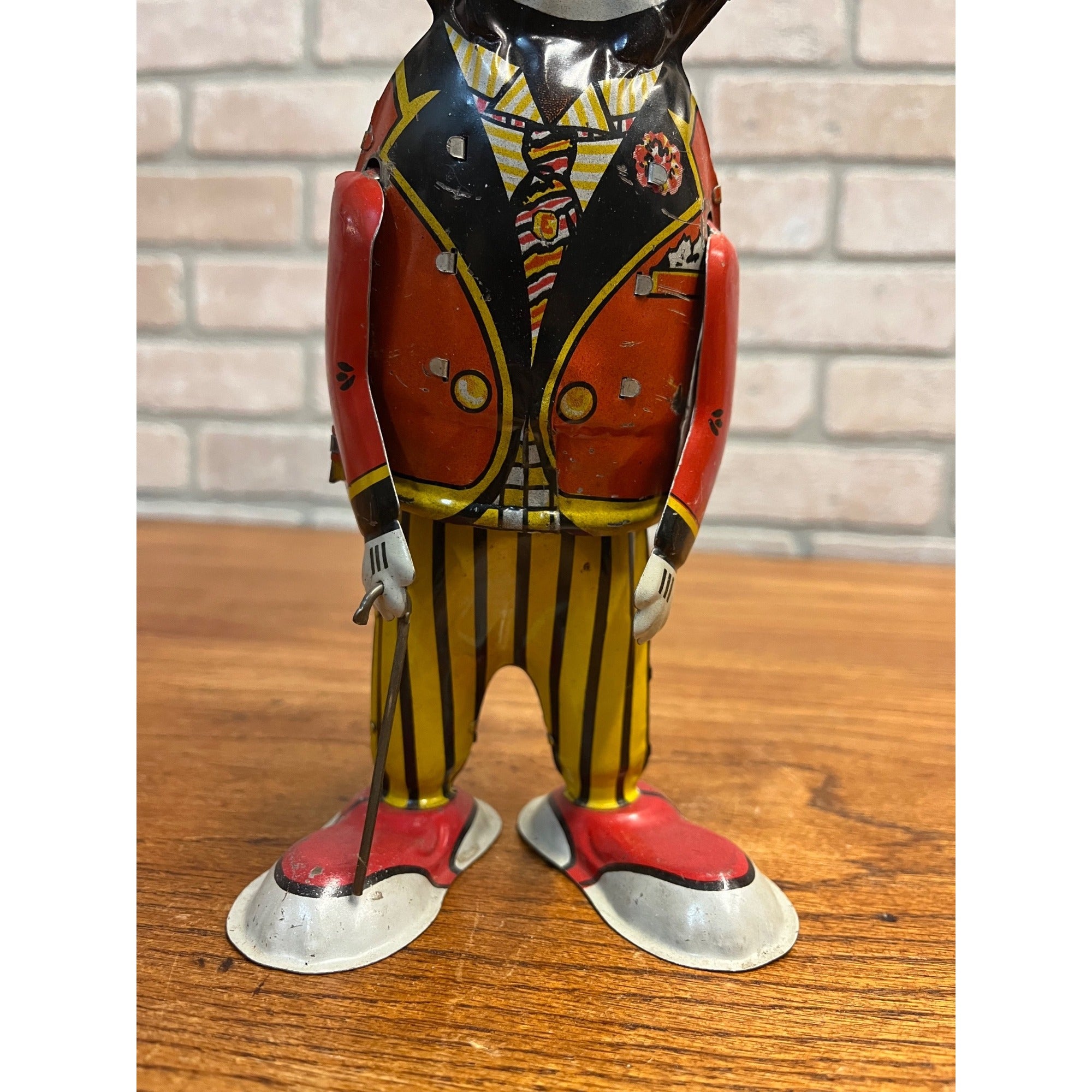 RARE Vintage Louis Marx & Co. Mammy's Boy Tin Litho Windup Walker Toy