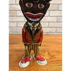 RARE Vintage Louis Marx & Co. Mammy's Boy Tin Litho Windup Walker Toy