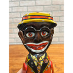 RARE Vintage Louis Marx & Co. Mammy's Boy Tin Litho Windup Walker Toy
