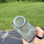 Planter Rye Whiskey bottle Ullman Cincinnati Antique 1900s Clear