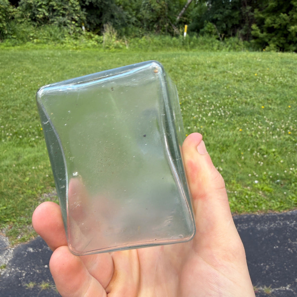 Planter Rye Whiskey bottle Ullman Cincinnati Antique 1900s Clear