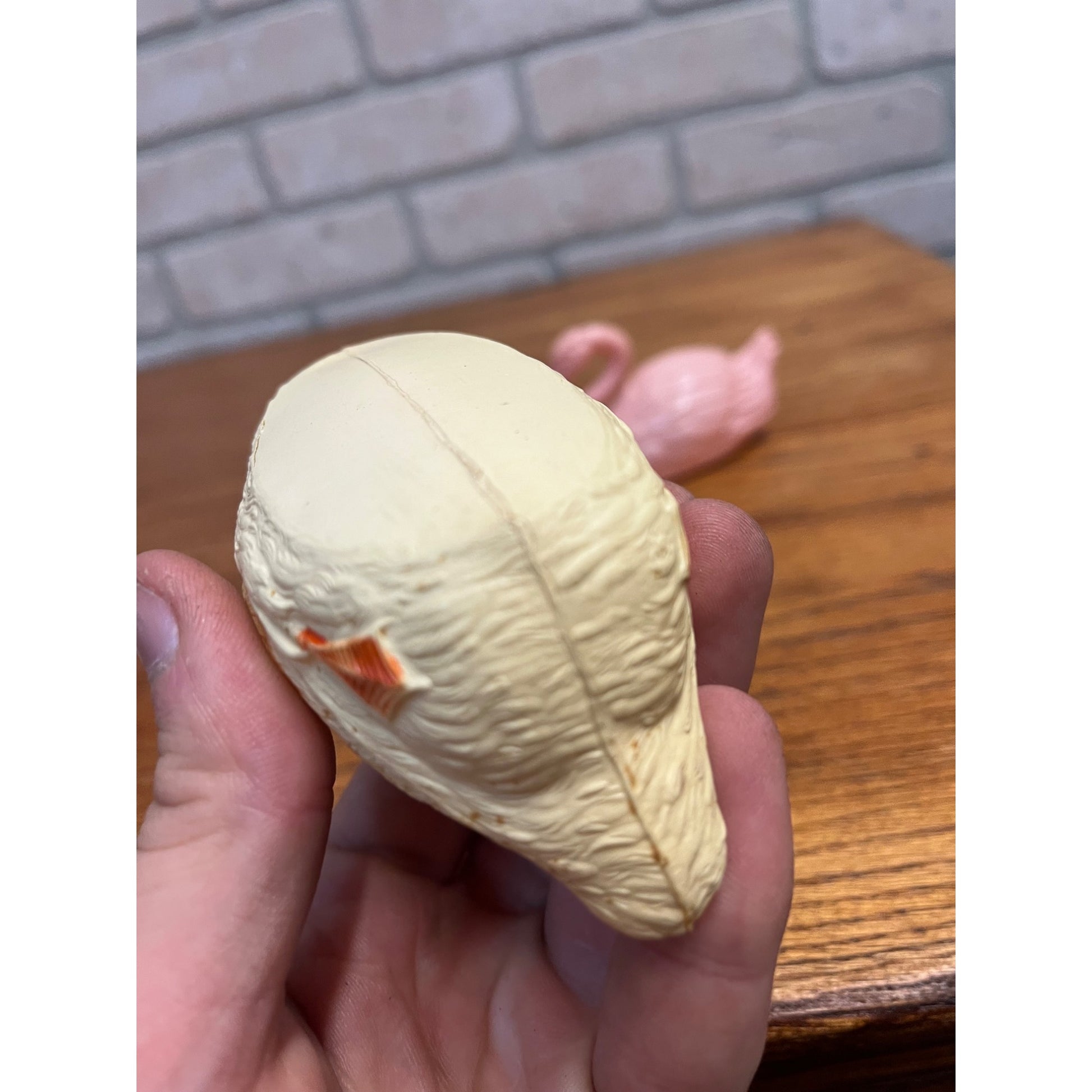 Vintage Swans Celluloid Toy Christmas Putz Decoration Ornaments Lot (3)