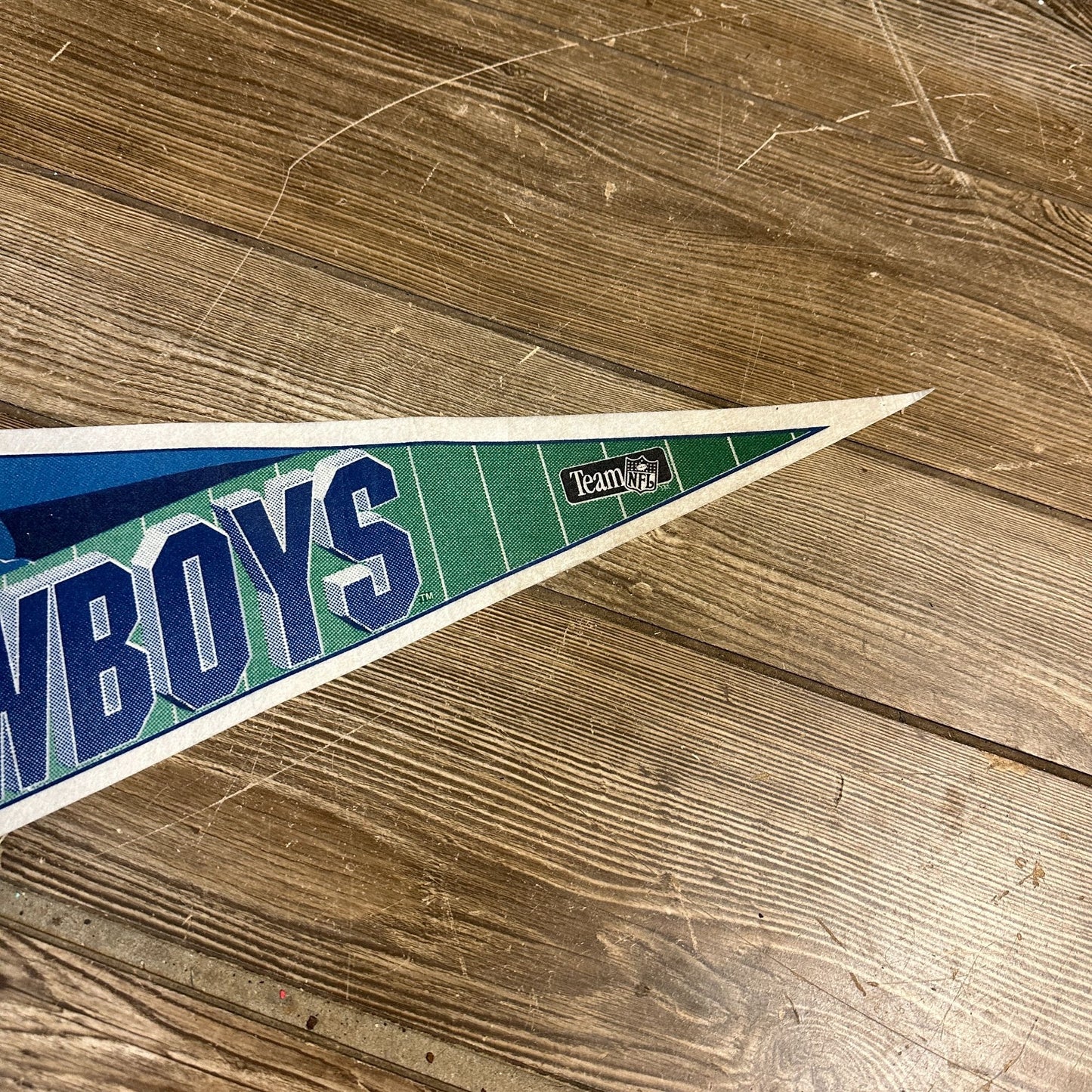 Vintage Dallas Cowboys NFL 30" Full Size Pennant Wincraft Edition #1