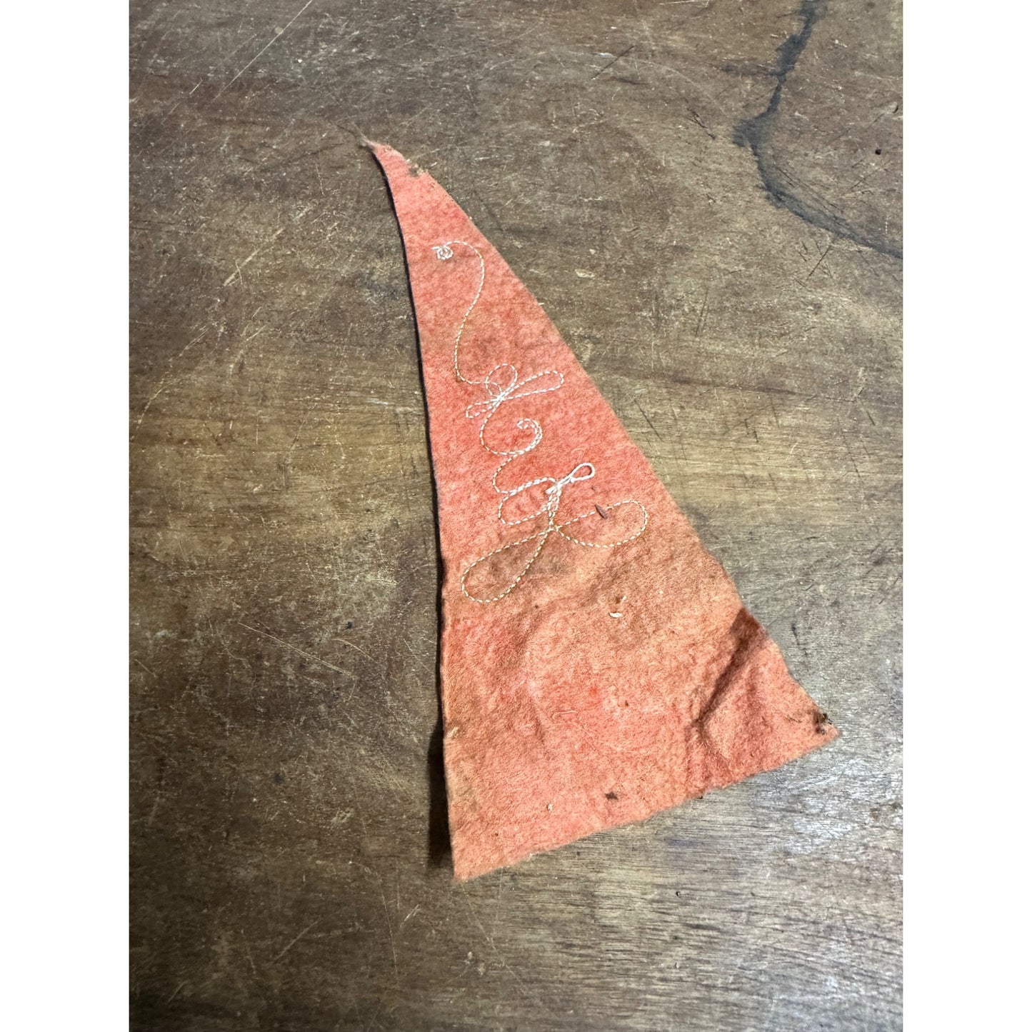 Vintage 1939 State / County Fair "Jack" Western Horse Felt Pennant Souvenir 9"