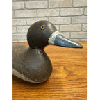 Original Mason Bluebill Hen Wood Decoy Glass Eye Third Grade Repaint
