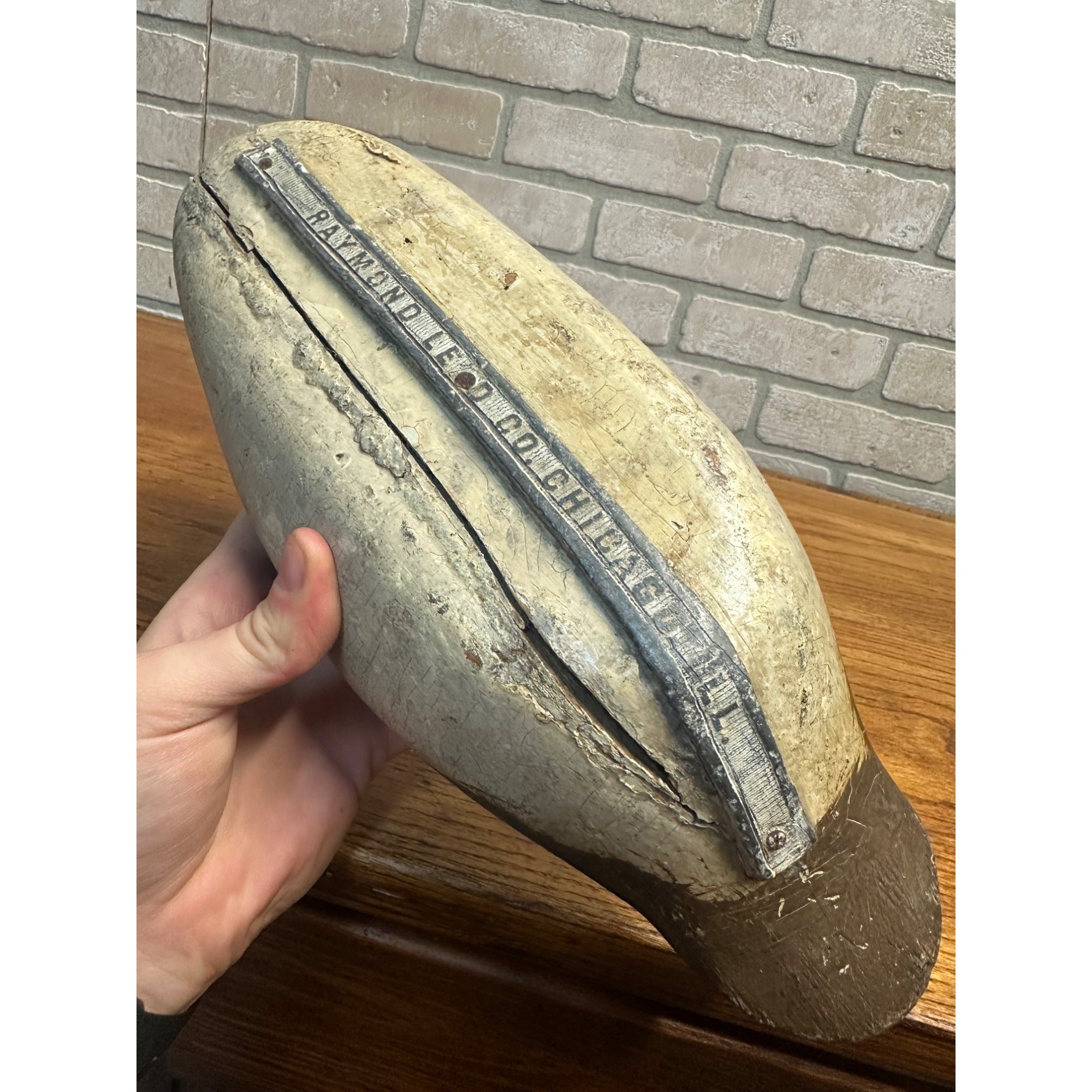 Original Mason Bluebill Hen Wood Decoy Glass Eye Third Grade Repaint