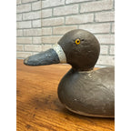 Original Mason Bluebill Hen Wood Decoy Glass Eye Third Grade Repaint