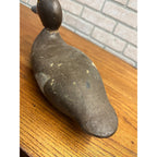 Original Mason Bluebill Hen Wood Decoy Glass Eye Third Grade Repaint