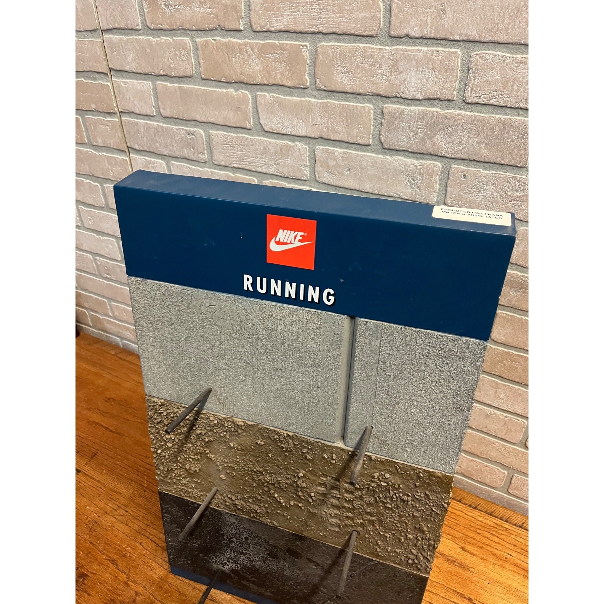 Vintage Nike Running Shoes Point-Of-Sale Shoe Advertising Store Display Rack
