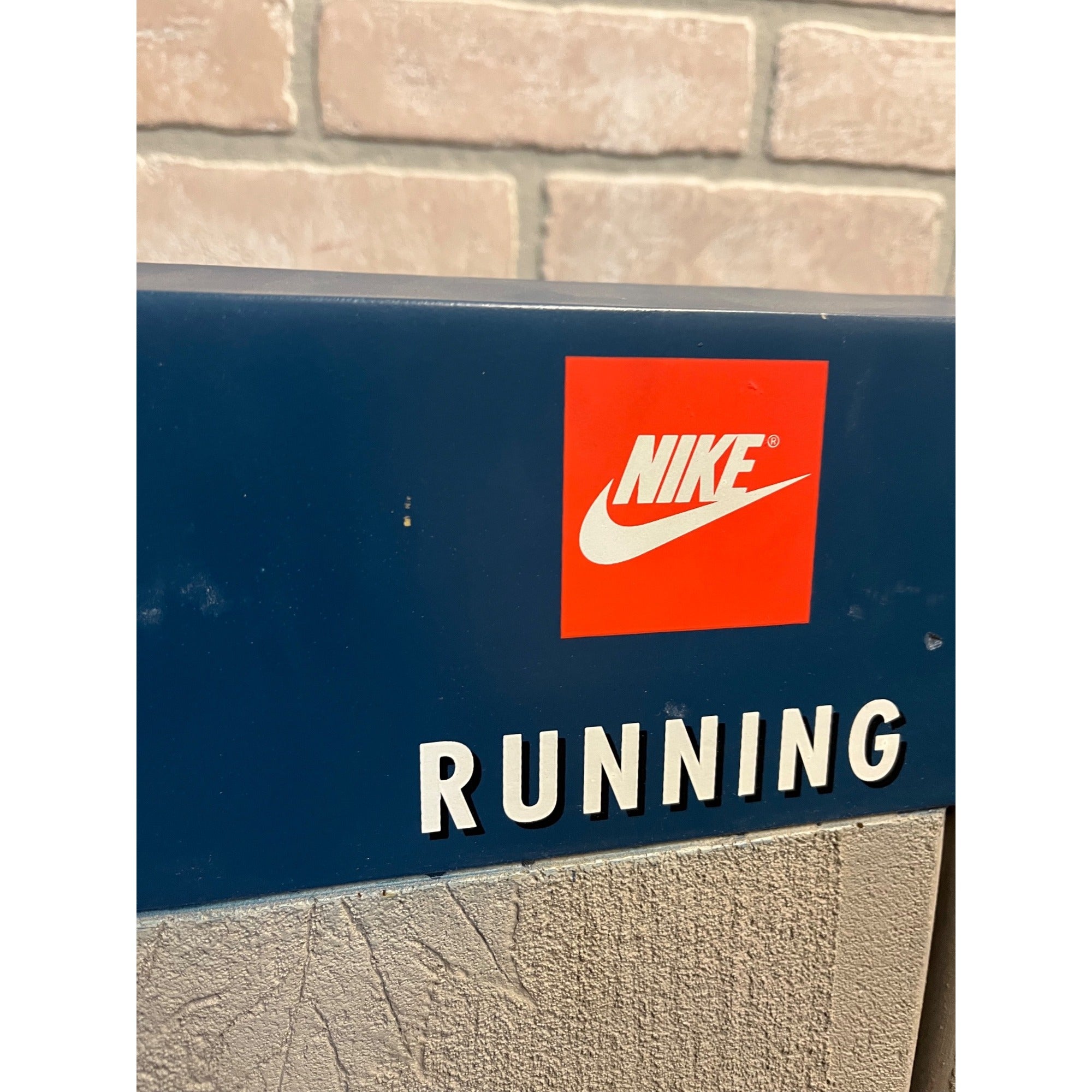 Vintage Nike Running Shoes Point-Of-Sale Shoe Advertising Store Display Rack