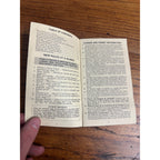 1980 Wisconsin Dept. Of Natural Resources Hunting License Regulation Booklet