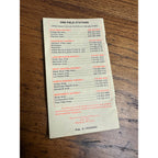 1980 Wisconsin Dept. Of Natural Resources Hunting License Regulation Booklet