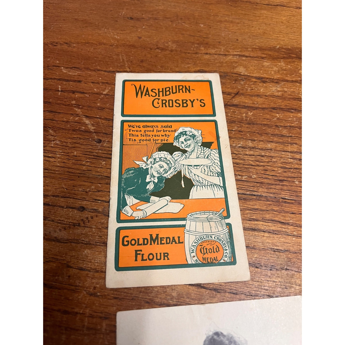Vintage Washburn Crosby's Gold Medal Flour Advertising Brochure w/ Recipes