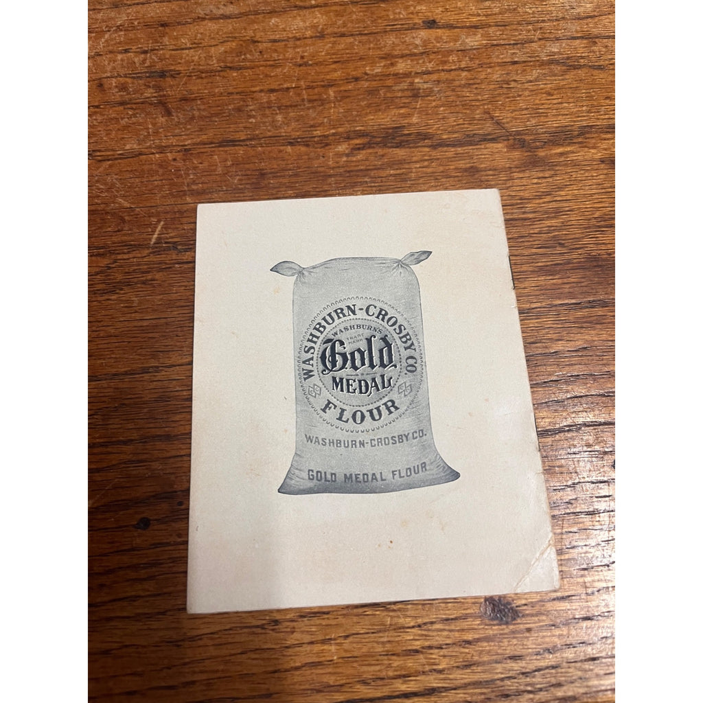 Vintage Washburn Crosby's Gold Medal Flour Advertising Brochure w/ Recipes