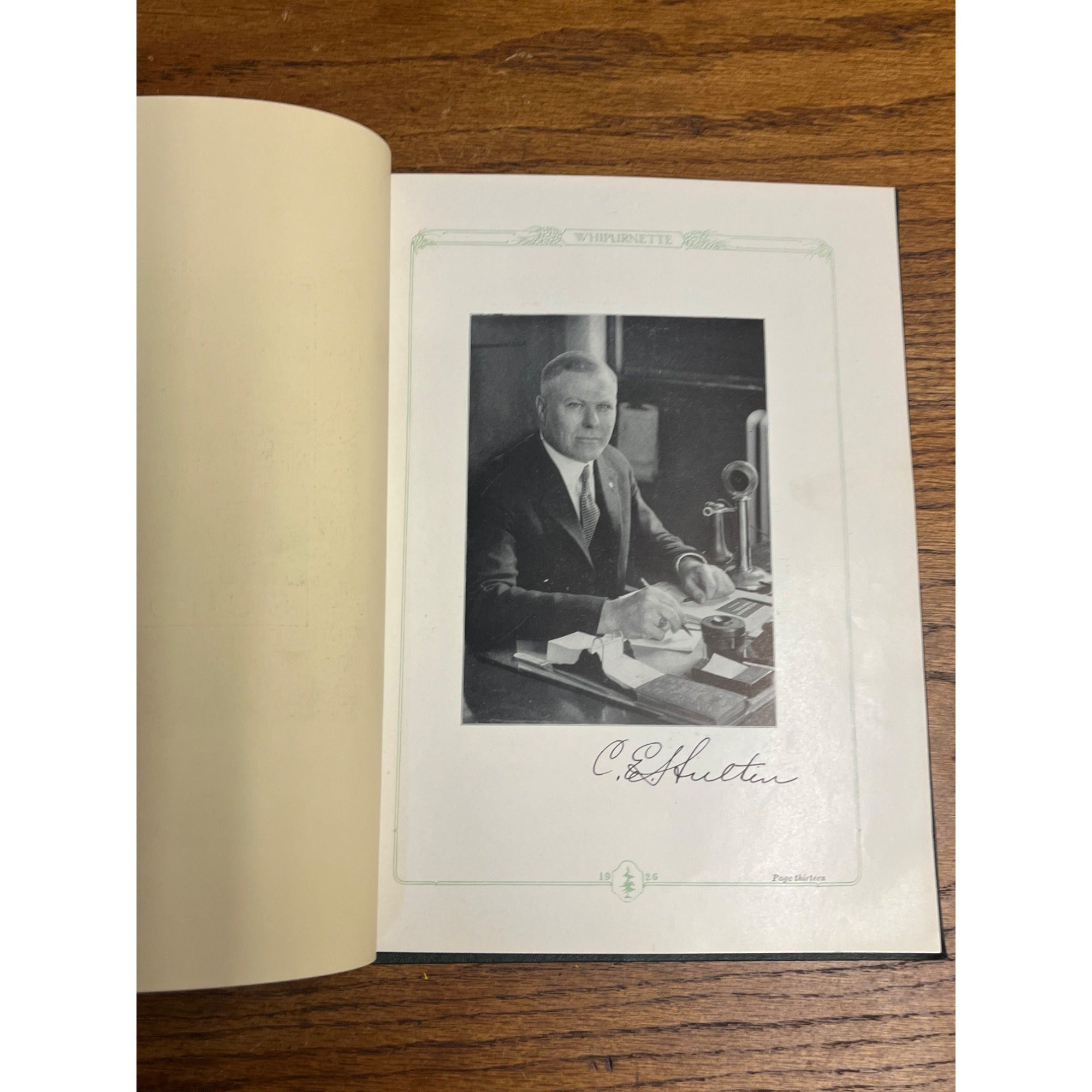 Vintage 1926 The Whipurnette Marinette High School Yearbook Wisconsin