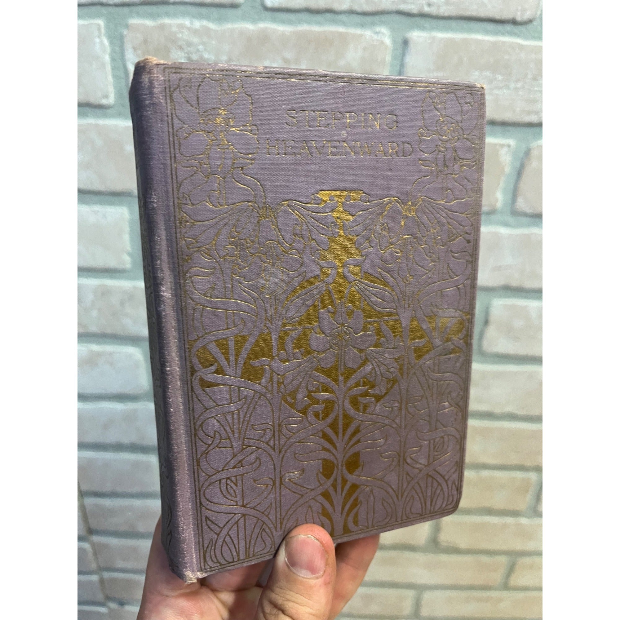 Vintage Stepping Heavenward By Mrs. E. Prentiss Hardcover Book Philadelphia Henry Artemus Company