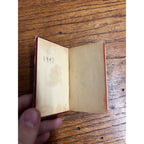 Vintage 1920s The Child's Key to Heaven Miniature Book Catholic Kaster Green Bay