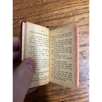 Vintage 1920s The Child's Key to Heaven Miniature Book Catholic Kaster Green Bay