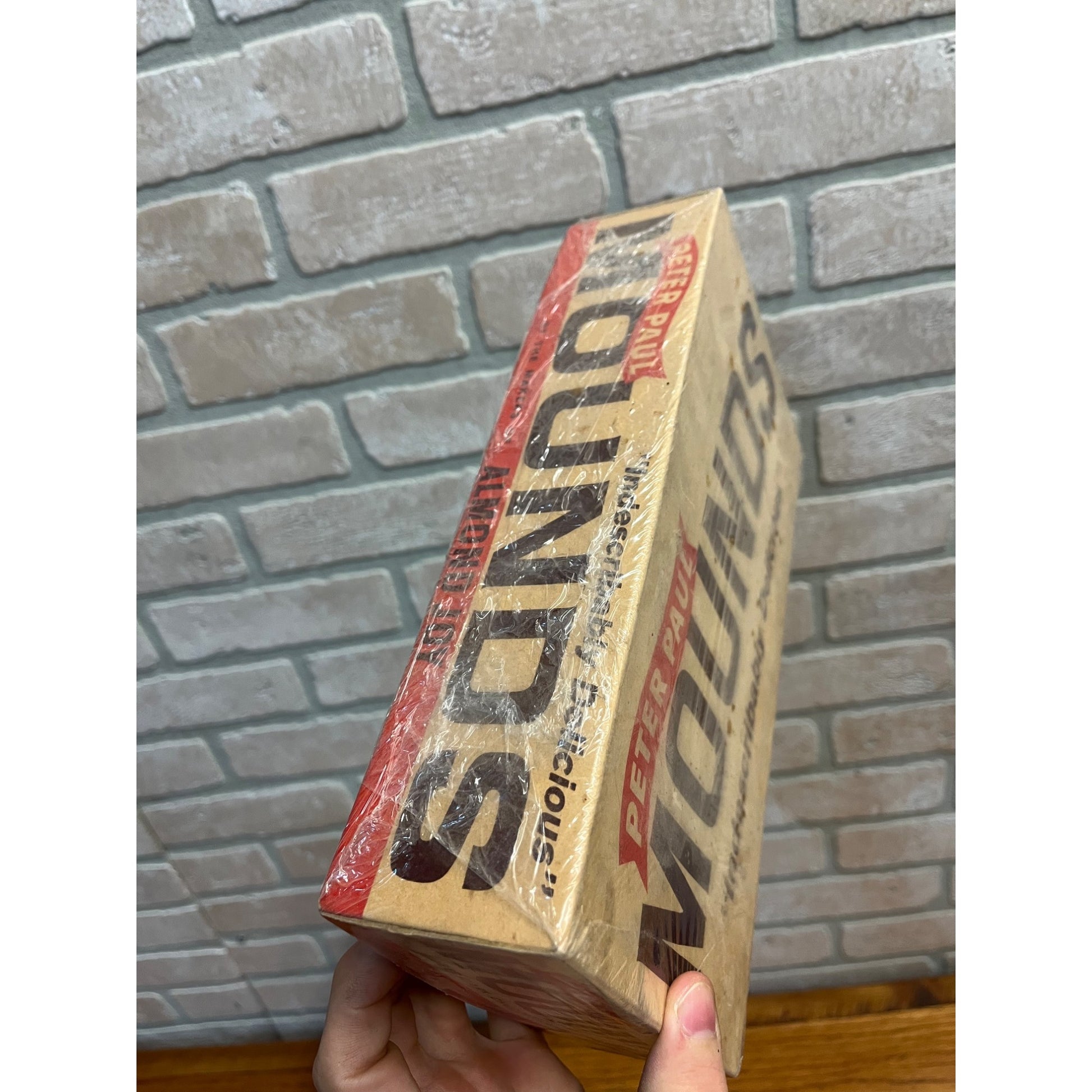 Vintage 1950s Peter Paul Mounds Candy Bar Store Display Box Advertising