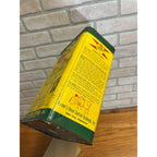 Vintage Co-Op Dairy Cattle Spray Gallon Advertising Tin Can Farm Animal Vet