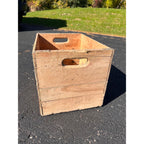 RARE Vintage Red Rock Cola Soda Bottle Crate Shawano Wis Wisconsin WI Wooden