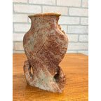 Vintage 1934 Chicago World's Fair Century of Progress Carved Soapstone Vase