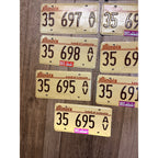 Vintage Large Lot (11) Illinois License Plates 1990s-2000s Land of Lincoln Motto