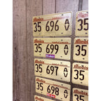Vintage Large Lot (11) Illinois License Plates 1990s-2000s Land of Lincoln Motto