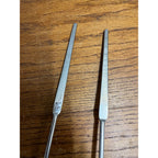Vintage 1960s MCM Gabis Stainless Steel Salad Bowl & Serving Utensils Swedish