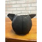 Antique Original Halloween German Black Cat Lantern 4.5"