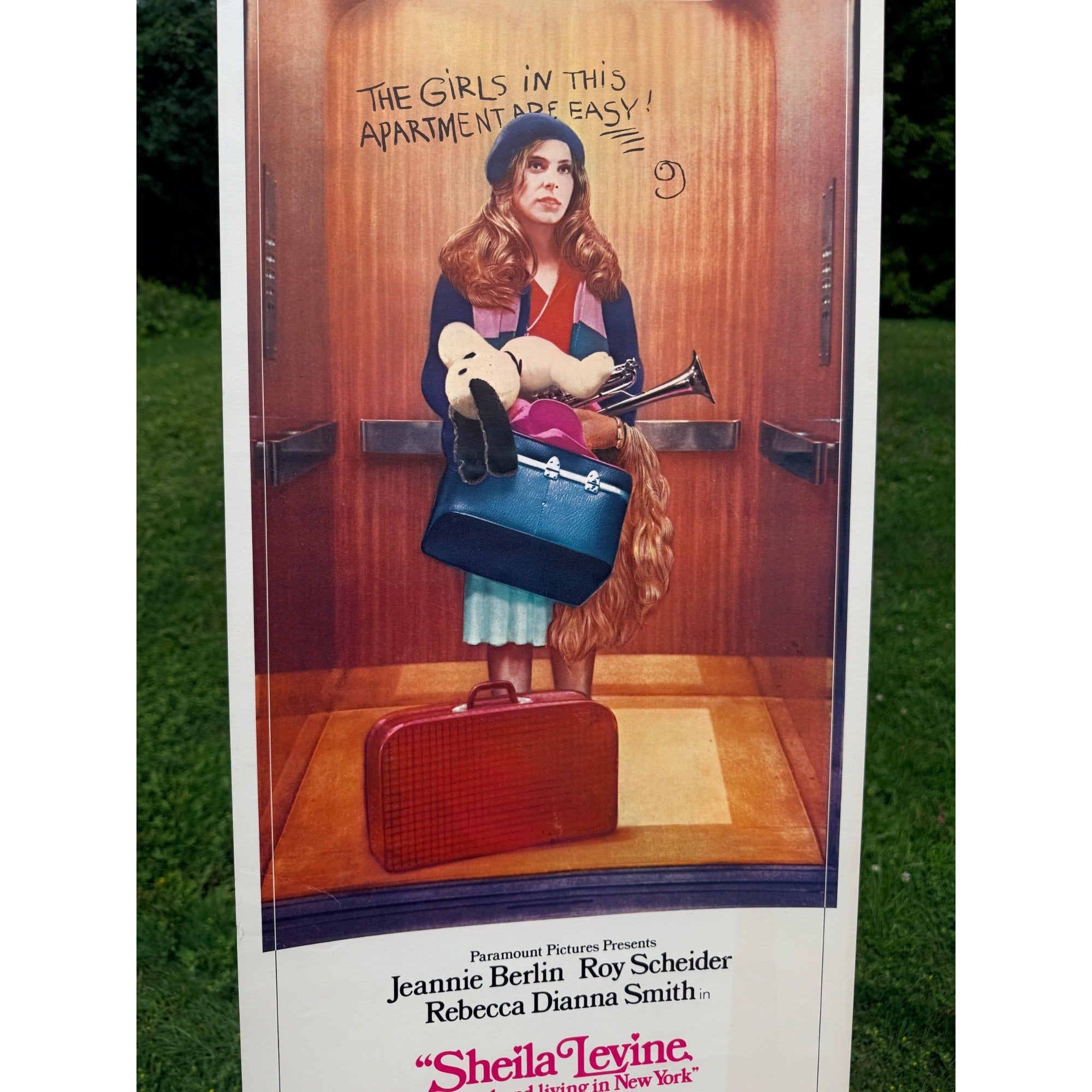 Original Sheila Levine Is Dead and Living in New York 1975 Movie Poster 14x36
