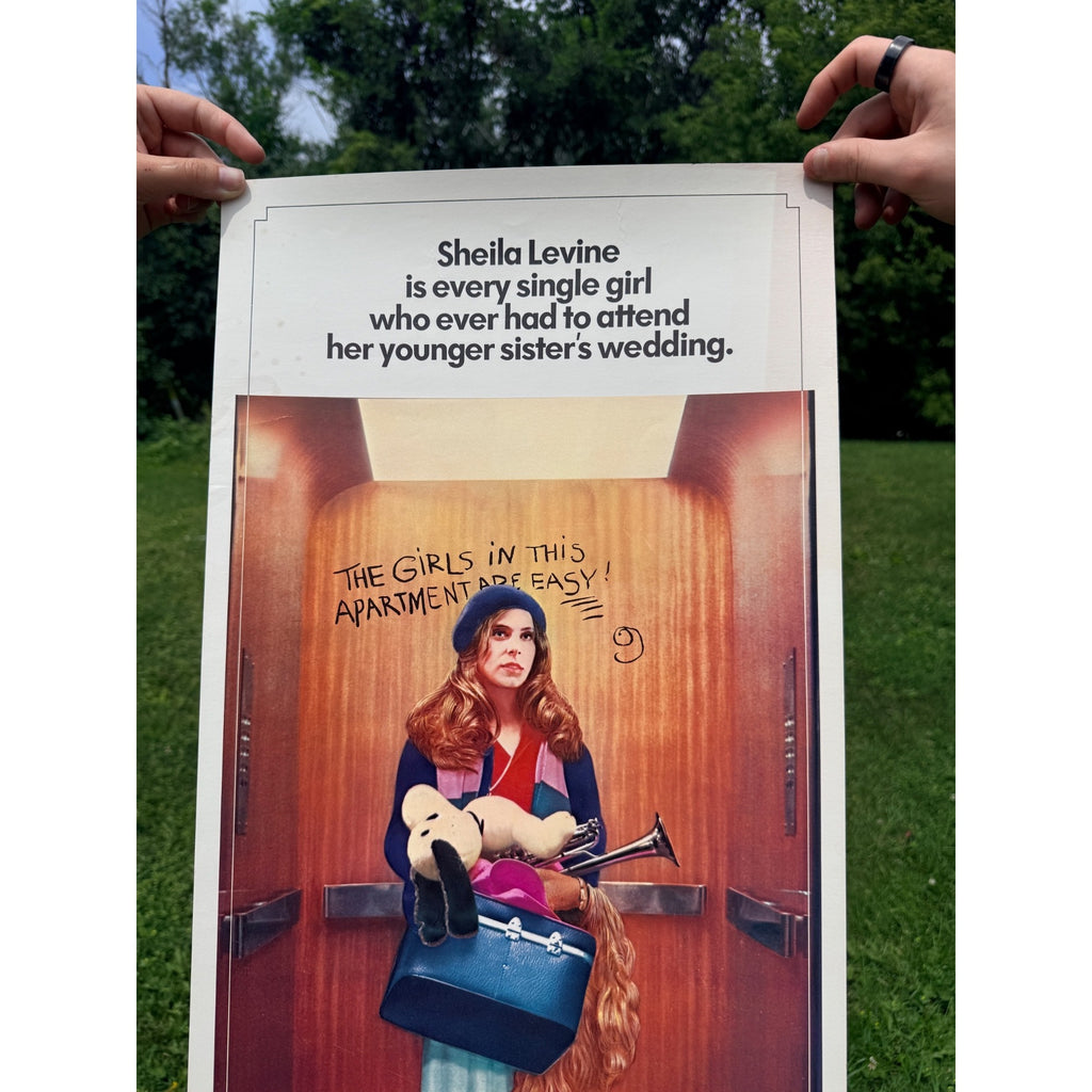 Original Sheila Levine Is Dead and Living in New York 1975 Movie Poster 14x36
