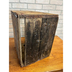 Vintage WHITE ROCK Sparkling Beverages Wood Crate, Soda Water Large Size