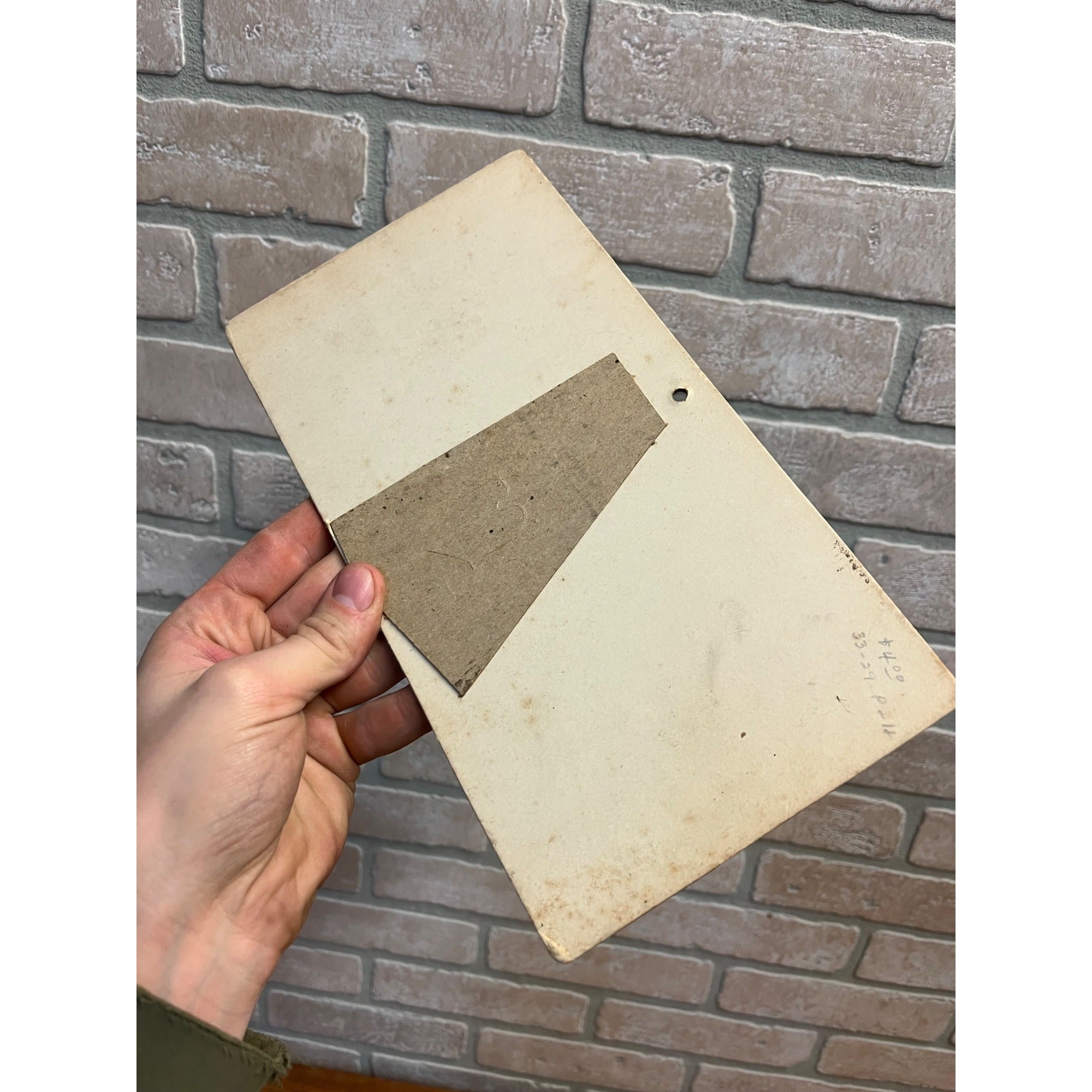 Vintage 1950s  Peters Diamond Brand Child's Shoes Advertising Sign Cardboard