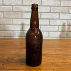 Independent Milwaukee Brewery Embossed Wisconsin Beer Bottle Amber