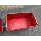 Vintage 1930s Buddy L Express Line Pressed Steel Toy Tandem Trailer Truck