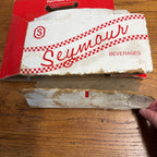 Vintage Seymour Beverages 1960s Bottle Soda Pop Carrier RARE Wisconsin Wis WI