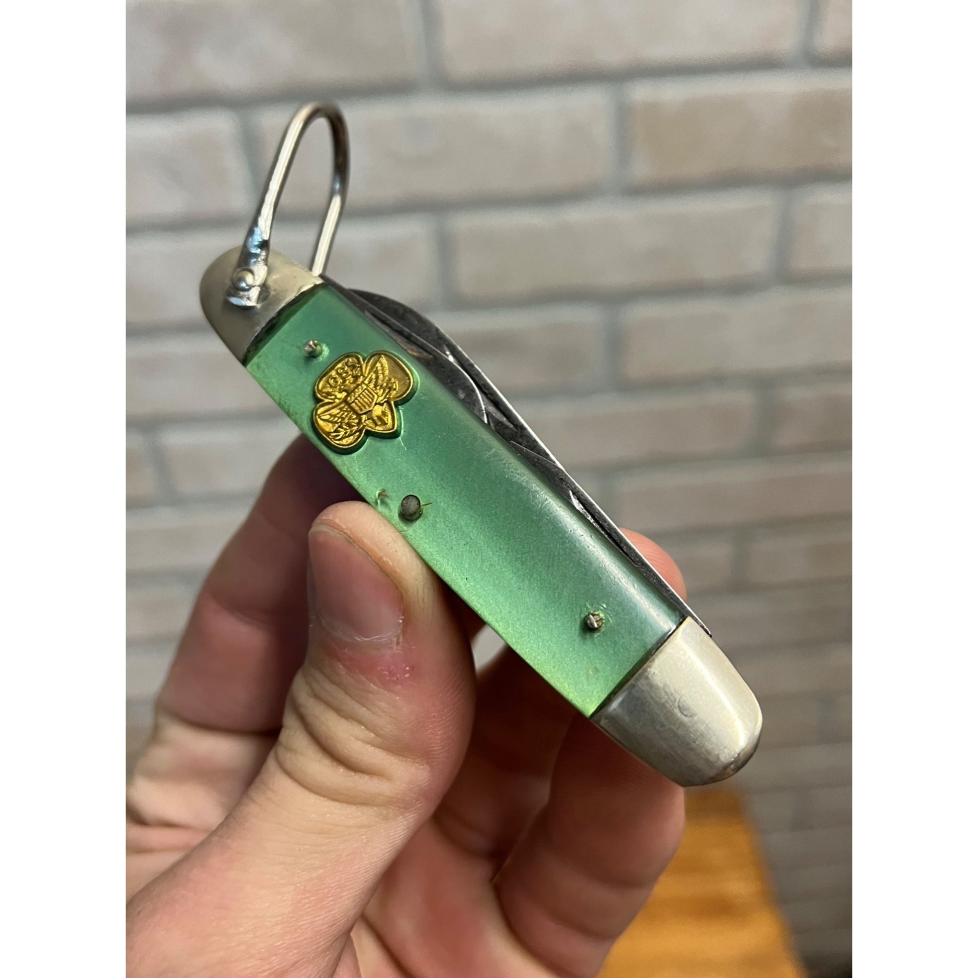 Vintage Kutmaster Girl Scout Folding Pocket Knife GSA BSA