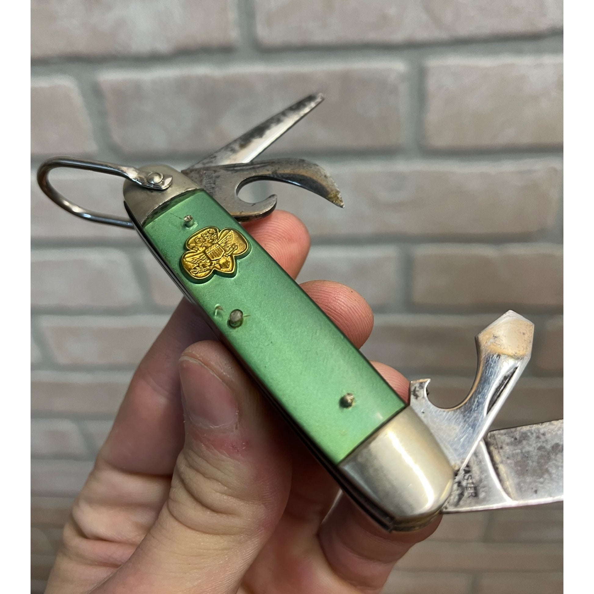 Vintage Kutmaster Girl Scout Folding Pocket Knife GSA BSA