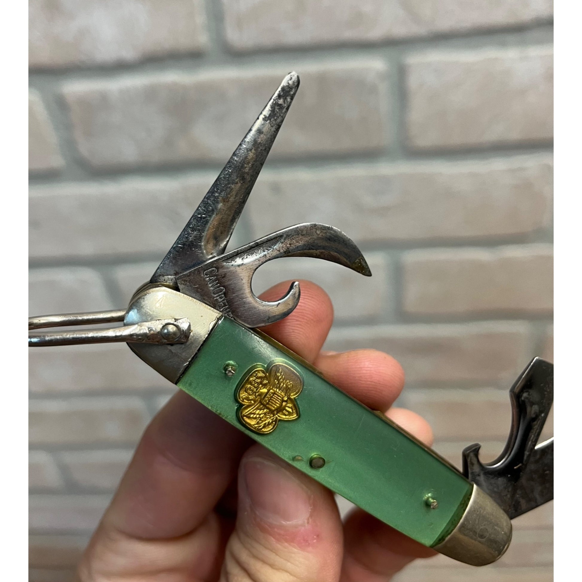 Vintage Kutmaster Girl Scout Folding Pocket Knife GSA BSA